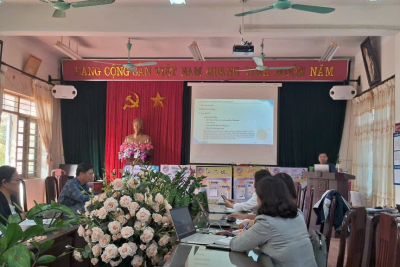 TRƯỜNG TIỂU HỌC TRỰC NỘI TẬP HUẤN “ỨNG DỤNG TRÍ TUỆ NHÂN TẠO (AI) TRONG CÔNG TÁC QUẢN LÝ VÀ GIẢNG DẠY”